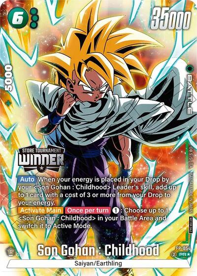 Son Gohan : Childhood - FP-054 (Tournament Pack -Winner- 08) card