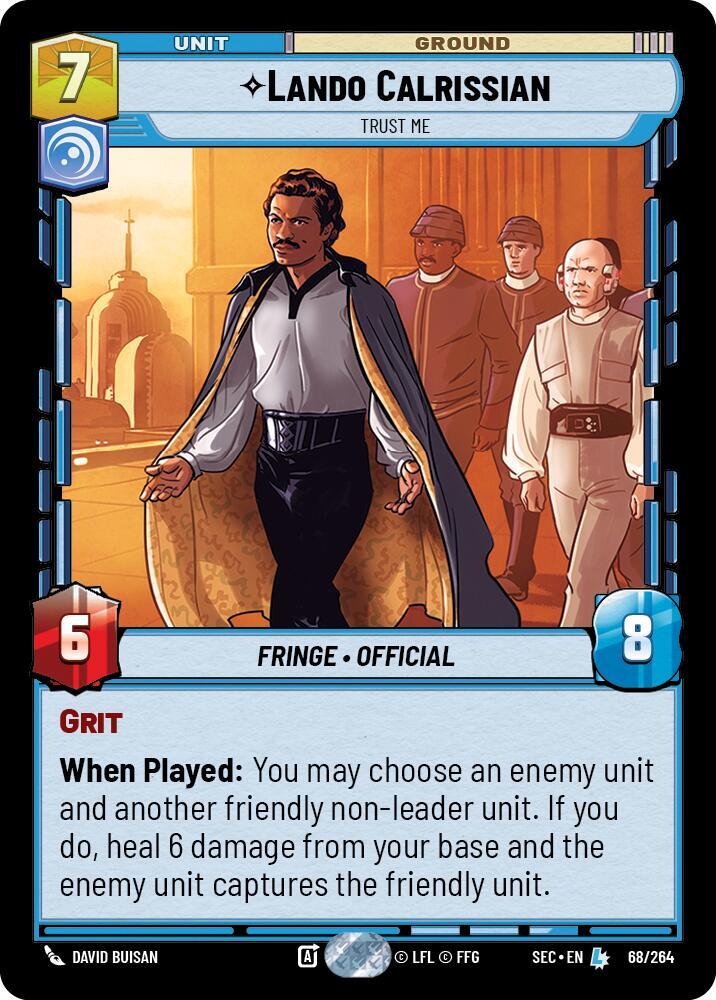 Lando Calrissian 68/264 card