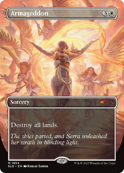 Armageddon (Secret Lair) from SLD #1854, Magic: The Gathering card