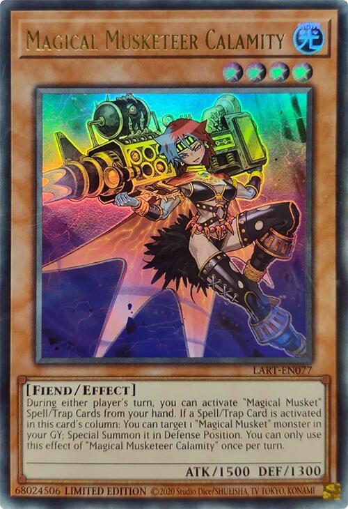 Magical Musketeer Calamity - The Lost Art Promotion - YuGiOh