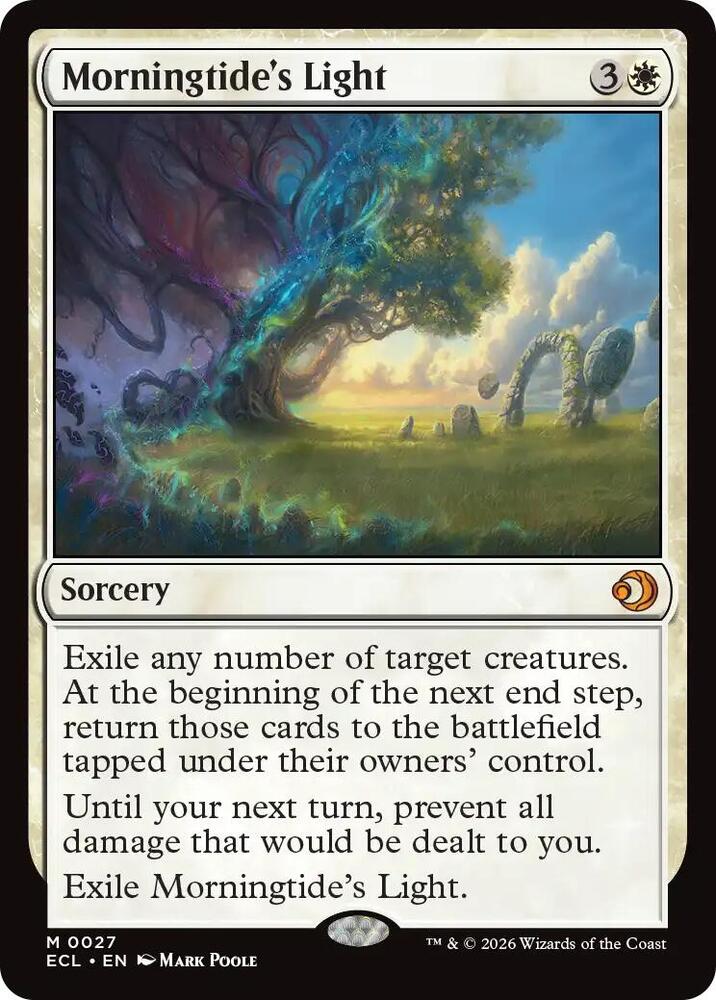 Morningtide's Light 27 card