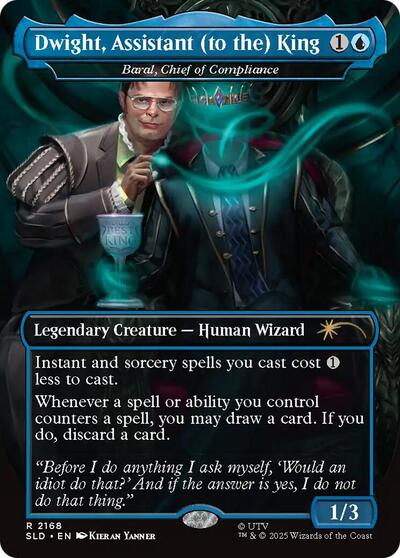 Baral, Chief of Compliance (Secret Lair, to the) from SLD #2168, Magic: The Gathering card