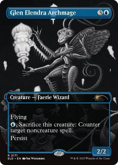 Glen Elendra Archmage (Secret Lair) from SLD #2171, Magic: The Gathering card