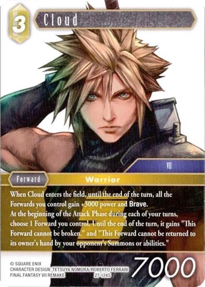 Cloud (Starter Set 2025) — Final Fantasy TCG card