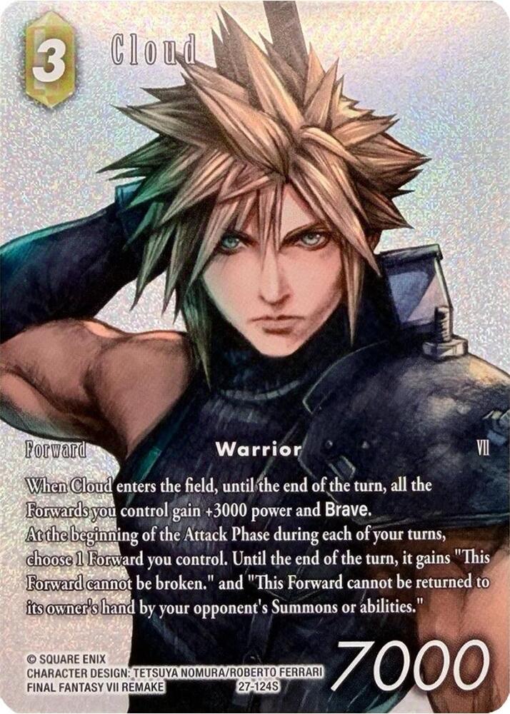 Cloud (Full Art) - Starter Set 2025 - Final Fantasy TCG