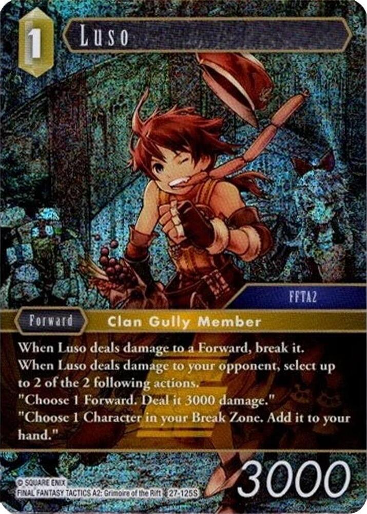 Luso (Starter Set 2025) — Final Fantasy TCG card