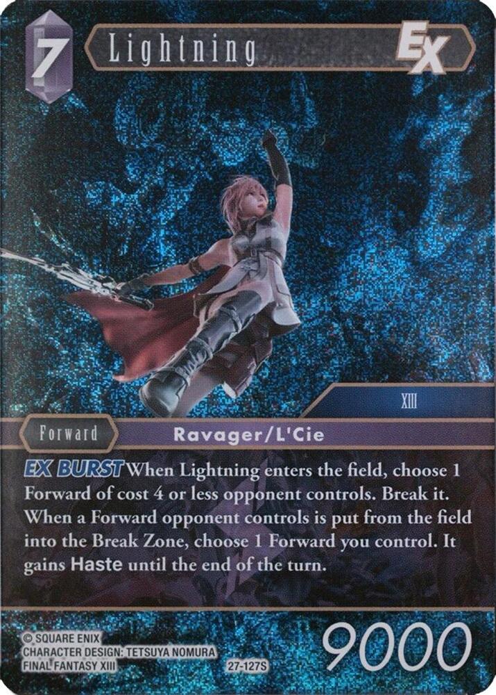 Lightning EX (Starter Set 2025) — Final Fantasy TCG card