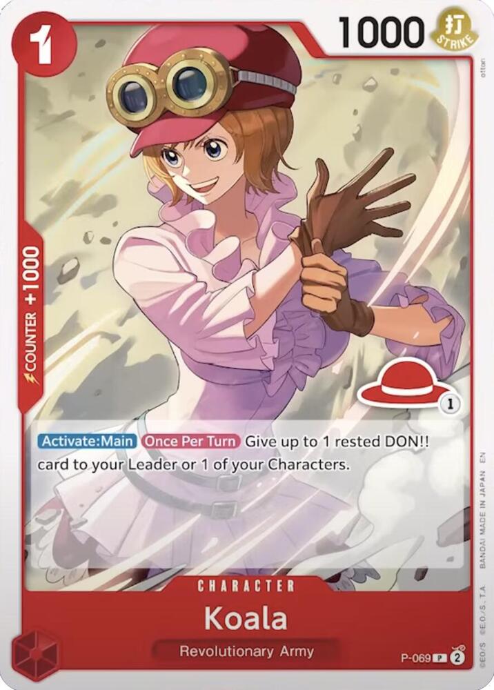 Koala Luffy Deck onepiece card