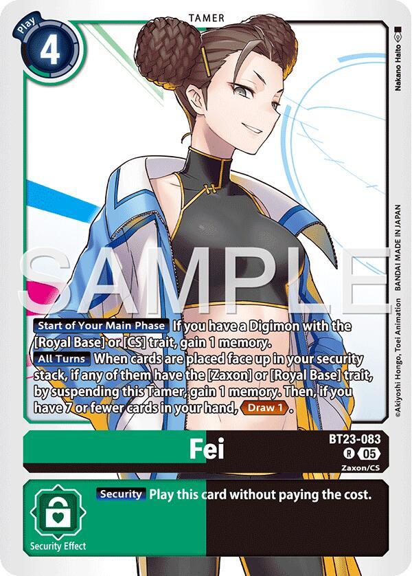 Fei - Hackers' Slumber - Digimon Card Game - TCGplayer.com