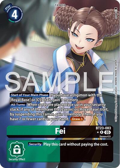 Fei (Alternate Art) card