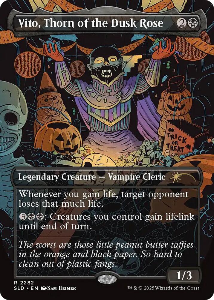 Vito, Thorn of the Dusk Rose - Secret Lair Drop Series - Magic