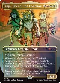 Voja, Jaws of the Conclave (Rainbow Foil)