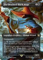 The Destined Black Mage (Borderless) - Commander: FINAL FANTASY