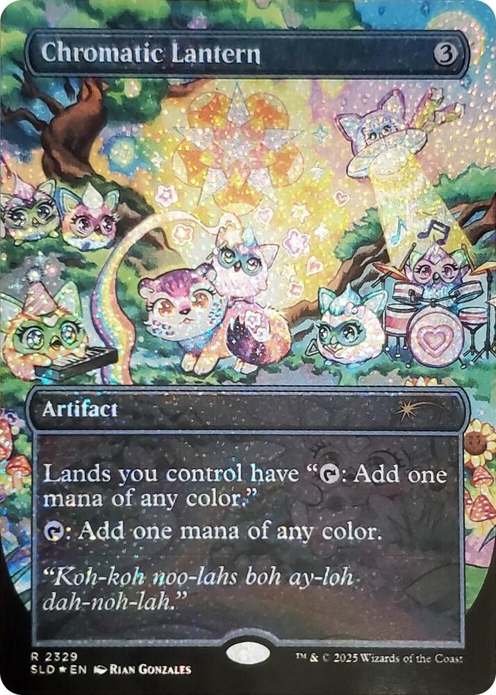 Chromatic Lantern (2329) (Confetti Foil) - Secret Lair Drop Series