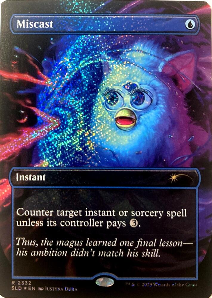 Miscast (Confetti Foil) - Secret Lair Drop Series - Magic: The