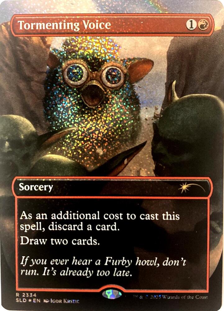Tormenting Voice (Confetti Foil) - Secret Lair Drop Series - Magic