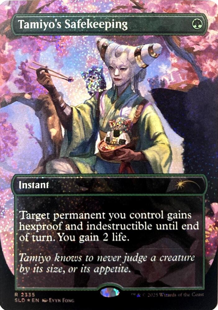 Tamiyo's Safekeeping (Confetti Foil) - Secret Lair Drop Series