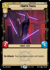 Darth Traya - Lord of Betrayal - Secrets Of Power