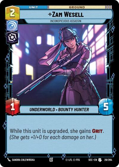 Zam Wesell Inconspicuous Assassin