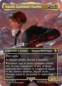 Squall Gunblade Duelist Borderless
