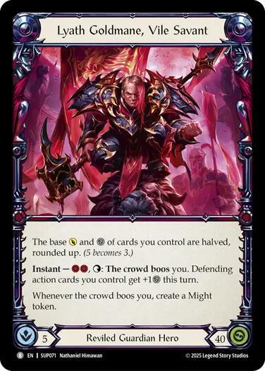 Lyath Goldmane Vile Savant Lyath Goldmane