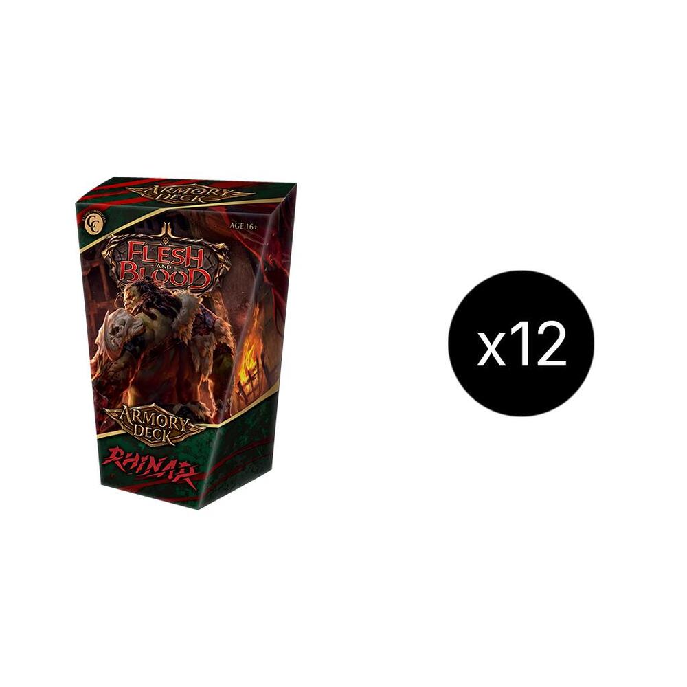 Armory Deck: Rhinar Case - Armory Deck: Rhinar - Flesh and Blood
