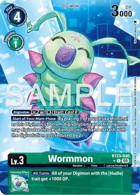 Wormmon (Hacker's Slumber Box Promotion Pack) - Hackers' Slumber - Digimon card