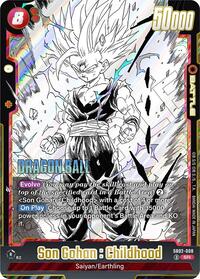 Son Gohan : Childhood - SB02-008 - Manga Booster 02 - Dragon Ball Fusion World card