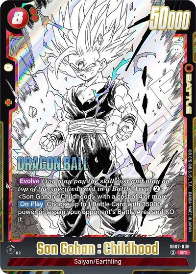 Son Gohan : Childhood - SB02-008 card