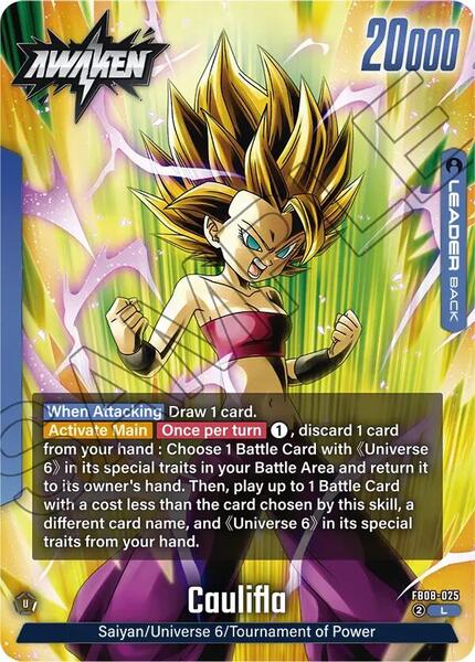 Caulifla - FB08-025 - Saiyan's Pride - Dragon Ball Super: Fusion