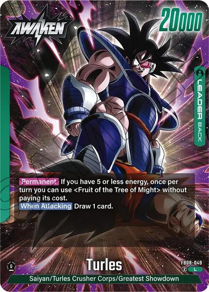 Turles - FB08-049 - Saiyan's Pride - Dragon Ball Super: Fusion