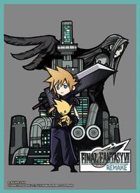 Square Enix Card Sleeves Final Fantasy TCG: Final Fantasy VII Cloud Card Sleeves (100-Pack)