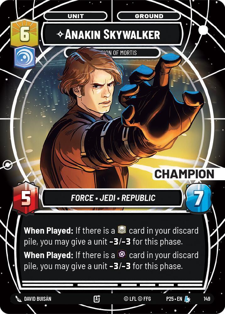 Anakin Skywalker - Champion of Mortis (Champion) - Sector and