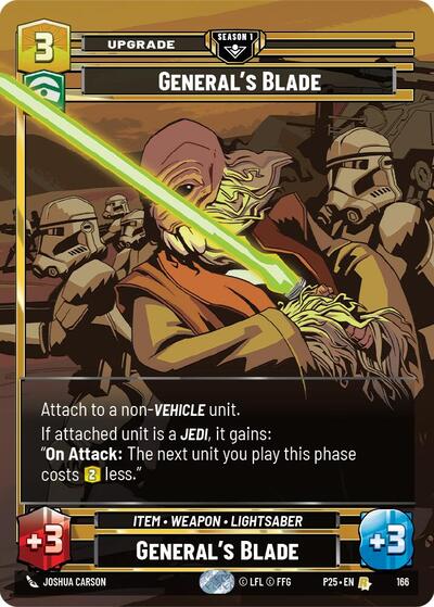 General's Blade (166) card