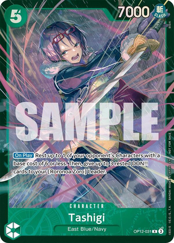 Tashigi (Store Treasure Cup 2025) - One Piece Promotion Cards
