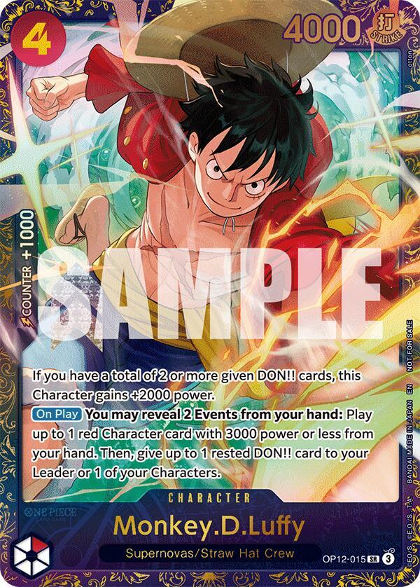 Monkey.D.Luffy (Treasure Cup 2025) - One Piece Promotion Cards