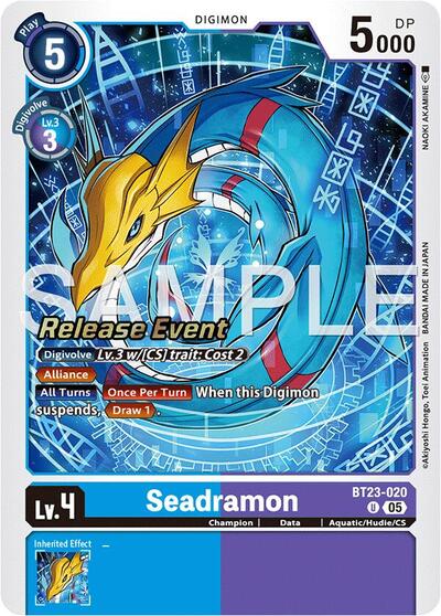 Seadramon card