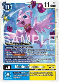 Marine Angemon (Hackers' Slumber Release Event Cards)