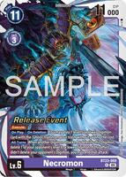 Necromon - Hackers' Slumber Release Event Cards - Digimon Card