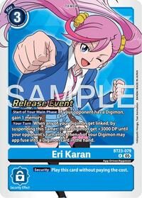 Eri Karan - Hackers' Slumber Release Event Cards - Digimon card