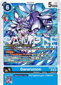 Garurumon (Hackers' Slumber Release Event Cards)