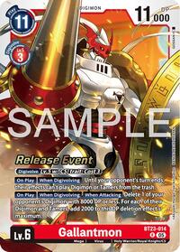 Gallantmon (Hackers' Slumber Release Event Cards)