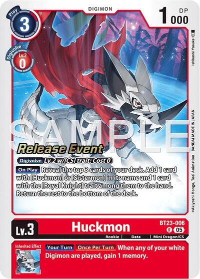 Huckmon card