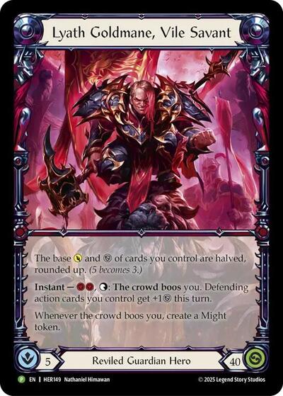 Lyath Goldmane, Vile Savant - HER149 Flesh and Blood: Promo Cards card price