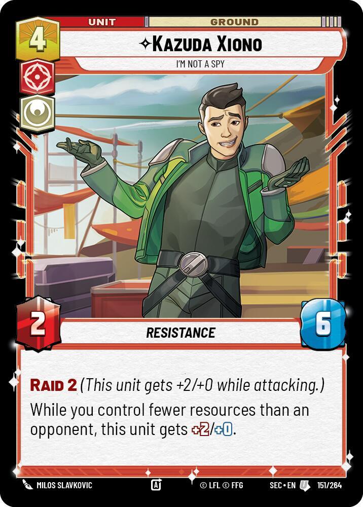Kazuda Xiono - I'm Not A Spy - Secrets of Power - Star Wars