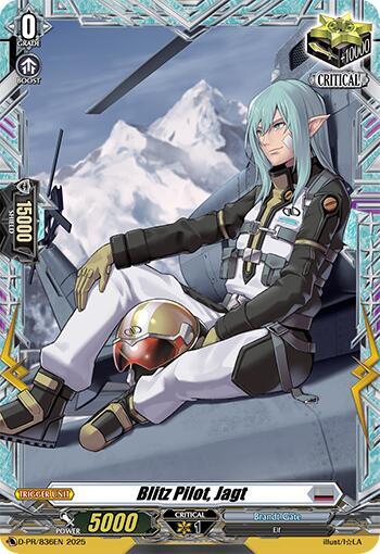 Blitz Pilot, Jagt
