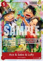 Ace & Sabo & Luffy - Carrying On His Will - One Piece Card Game