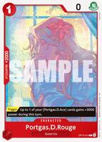 Portgas.D.Rouge - Carrying On His Will - One Piece Card Game