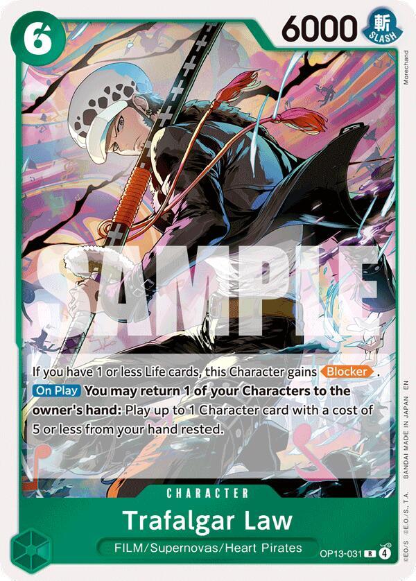 Trafalgar Law onepiece card