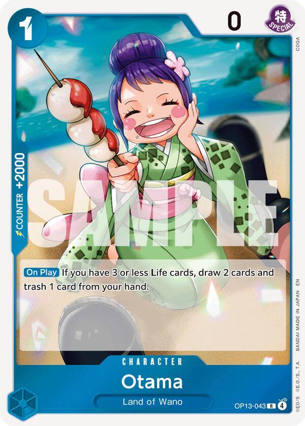 Otama onepiece card